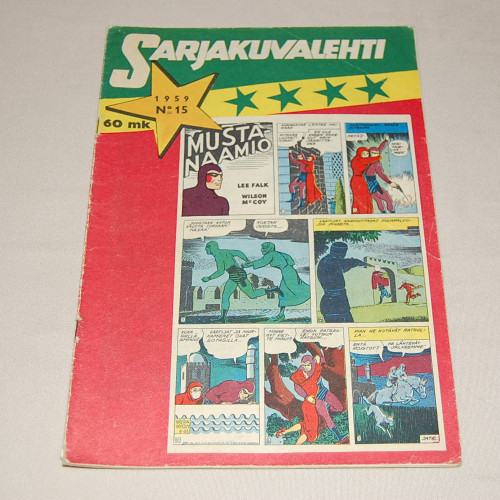 Sarjakuvalehti 15 - 1959
